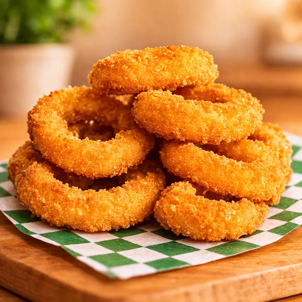 Aros de cebolla crujientes en Mérida