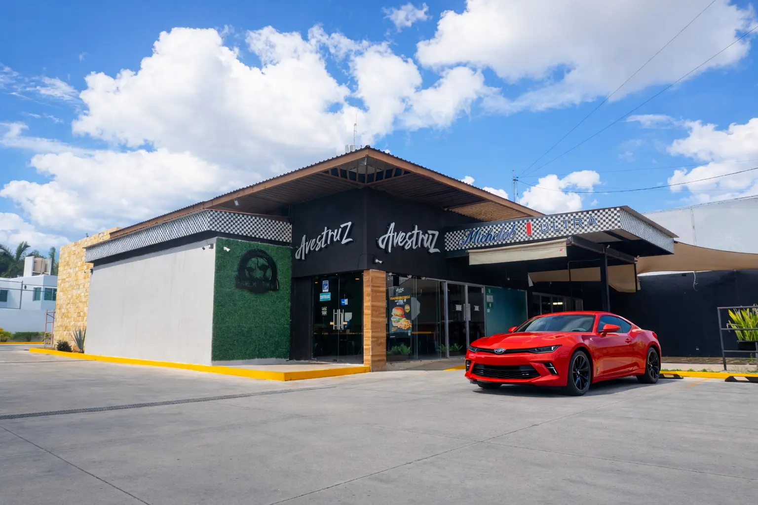 Exterior de Avestruz Restaurante en Mérida
