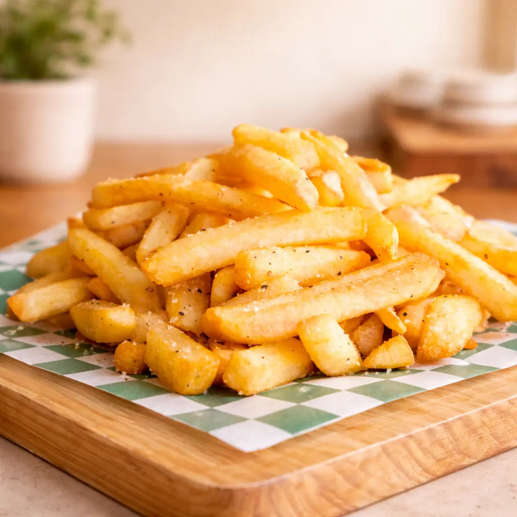 Papas fritas crujientes en Mérida